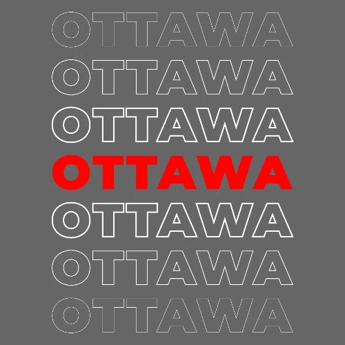 Ottawa Centered - Men's Premium T-Shirt