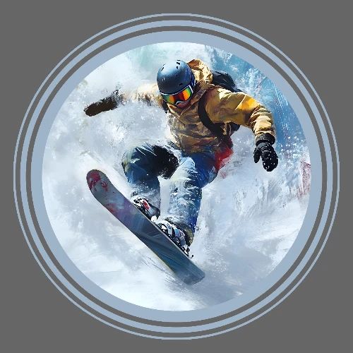 Snowboarding Life - Men's Premium T-Shirt