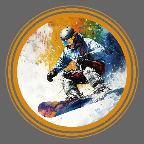 Snowboarding Dreams - Men's Premium T-Shirt