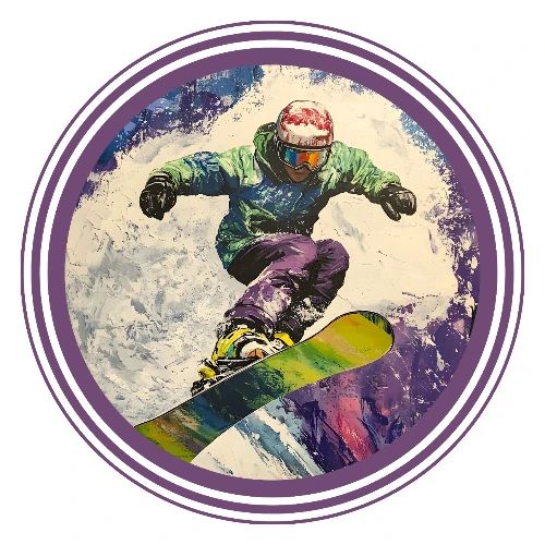 Snowboarding Soul - Men's Premium T-Shirt