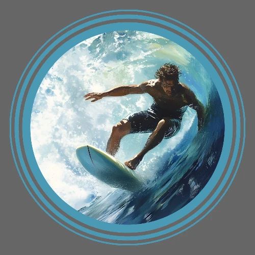 Surfing Freedom - Men's Premium T-Shirt