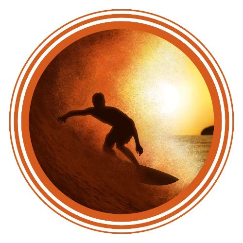 Surfing Vibes - Men's Premium T-Shirt