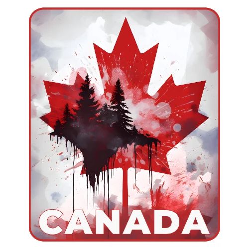 Canada's Maple Leaf Pride - Men's Premium T-Shirt