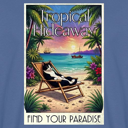 Tropical Hideaway - Men's Premium T-Shirt