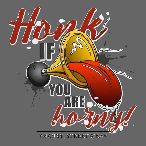 Honk if you are horny - Men's Premium T-Shirt