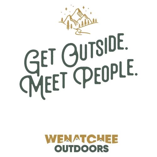 Get Outside. Meet People. Two Tone. - Men's Premium T-Shirt