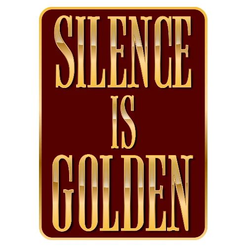 Silence Is Golden - Men's Premium T-Shirt