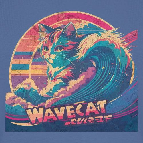 Vintage Wavecat - Men's Premium T-Shirt