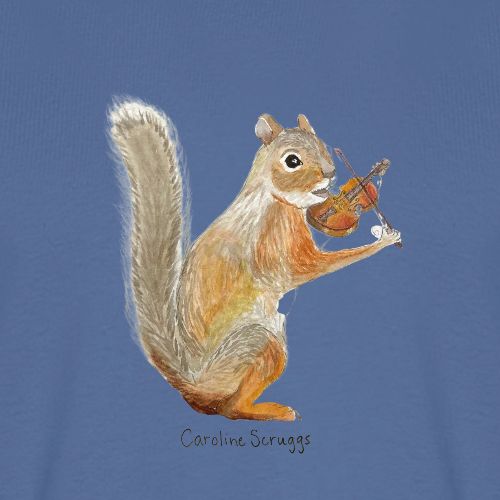 Squirrel & Fiddle | Wild Folk Collection - Men's Premium T-Shirt