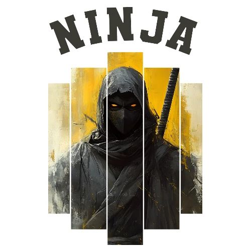 Silent Ninja Code - Men's Premium T-Shirt