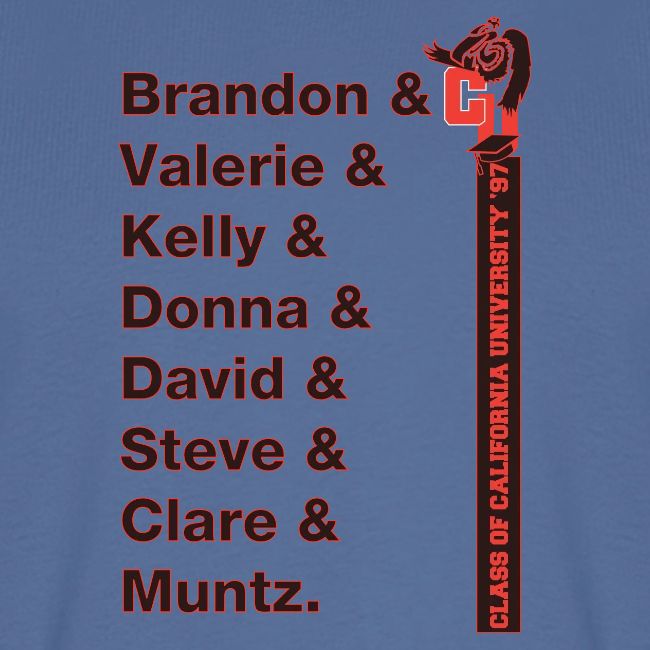 90210 CA University Class of 97 Shirt 01