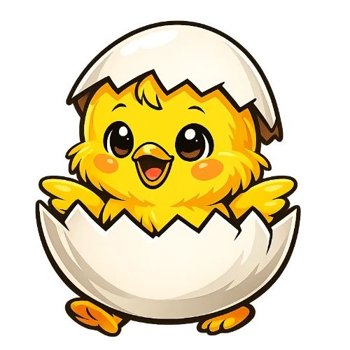Easter Chick white - Men's Premium T-Shirt