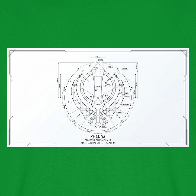 Khanda architectural Drawing