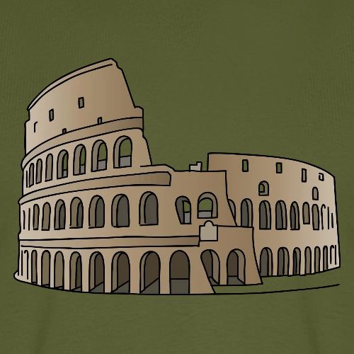Colosseum Rome, Italy, gladiator - Men's Premium T-Shirt