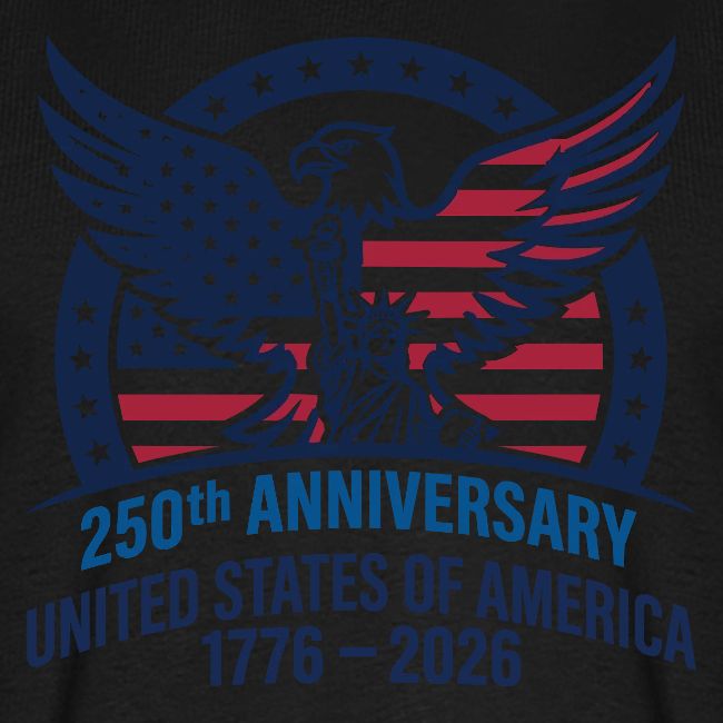 USA 250th Anniversary Star Design
