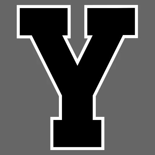 Varsity Letter Y Collegiate Alphabet Art - Men's Premium T-Shirt