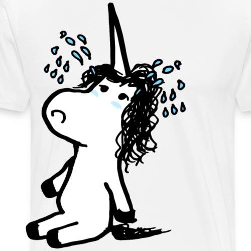 unicornio lloron - Men's Premium T-Shirt