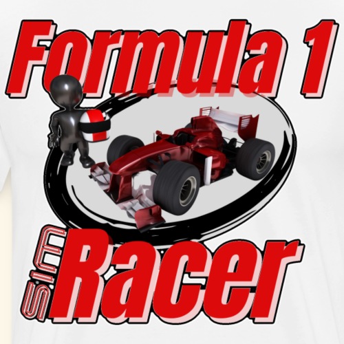Formula 1 Sim Racer - Men's Premium T-Shirt