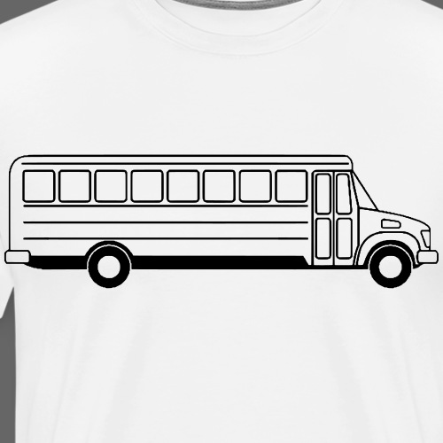 School Bus - Men's Premium T-Shirt