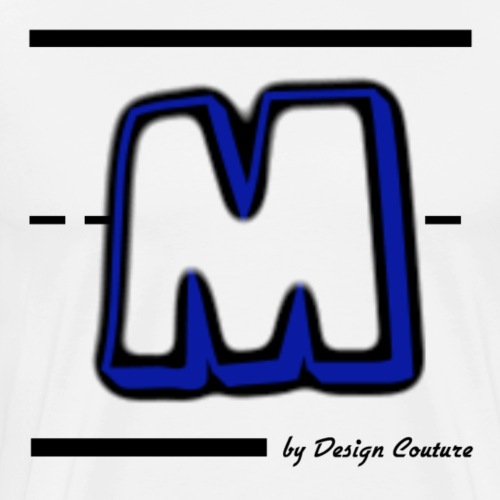 M BLUE - Men's Premium T-Shirt