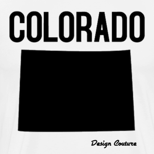 COLORADO BLACK - Men's Premium T-Shirt