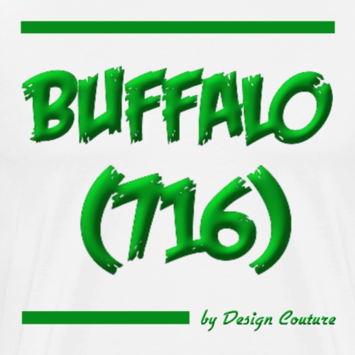 BUFFALO 716 GREEN - Men's Premium T-Shirt