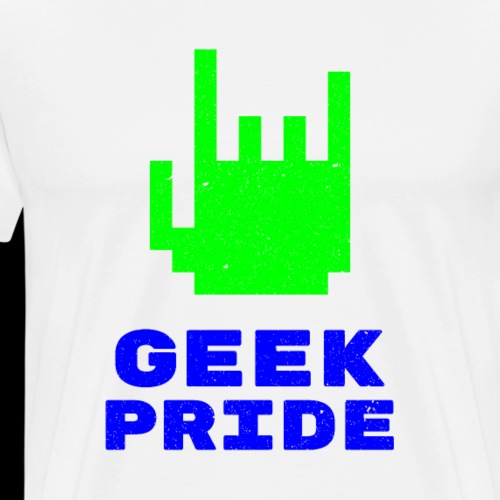 Geek Pride | 8-bit Style - Men's Premium T-Shirt