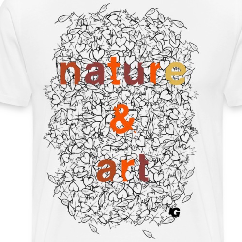 Urban Gorilla Wear Nature & Art Autumn colors - Men's Premium T-Shirt