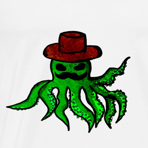 Mysterious octopus - Men's Premium T-Shirt