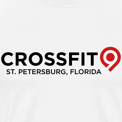 CrossFit9 Classic (Black) - Men's Premium T-Shirt