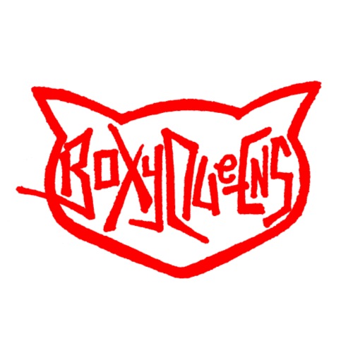 BoxyQueens Cat Logo. Amazing Original Logo (Red) - Men's Premium T-Shirt