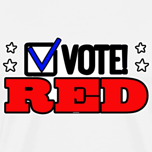 VOTE RED - Men's Premium T-Shirt