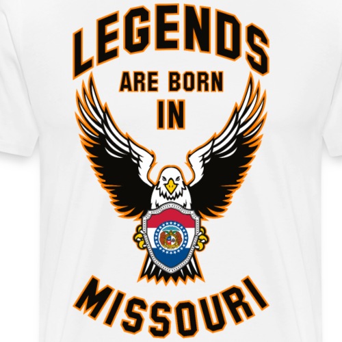 Legends are born in Missouri - Men's Premium T-Shirt
