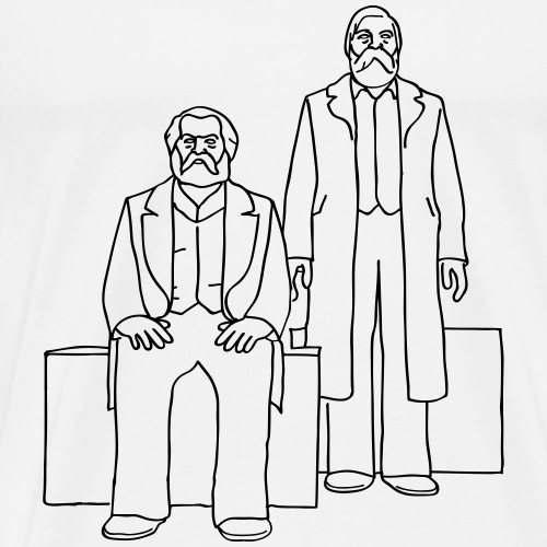 Marx-Engels Forum Berlin - Men's Premium T-Shirt