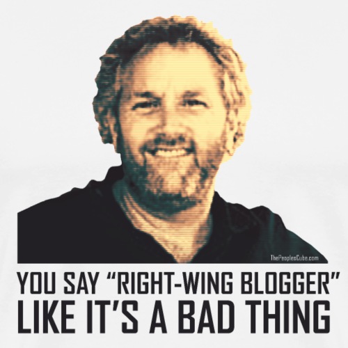 Breitbart: You say right-wing blogger like it's - Men's Premium T-Shirt