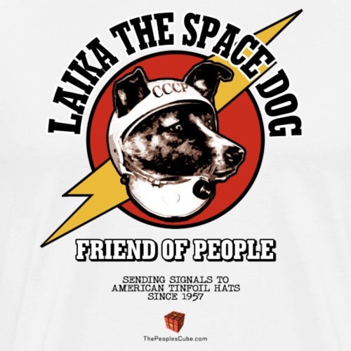 Laika the Space Dog 2019 - Men's Premium T-Shirt
