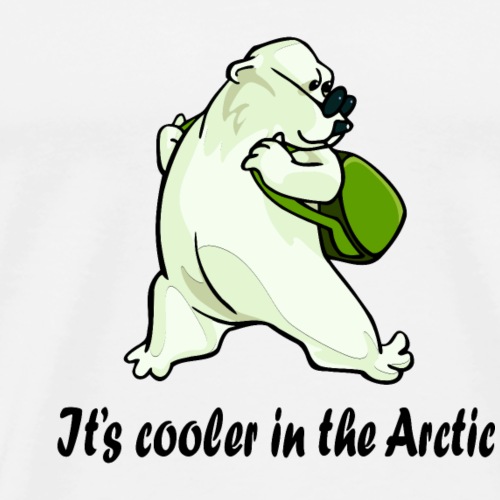 Cooler In The Arctic - Men's Premium T-Shirt