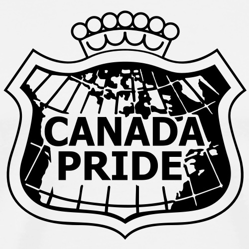 Canada Pride B&W - Men's Premium T-Shirt