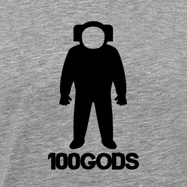100GODS black logo