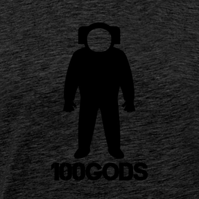 100GODS black logo