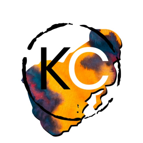 KC Circle Orange Gradient - Men's Premium T-Shirt