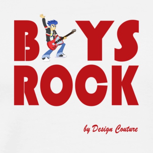BOYS ROCK RED - Men's Premium T-Shirt