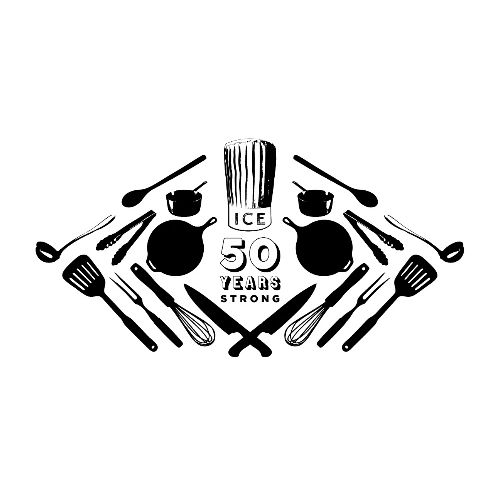 50th Anniversary Utensils - Black
