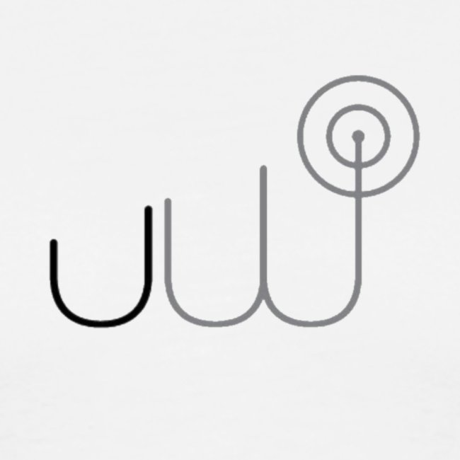 Ultimate Wireless Logo - Grey/Black