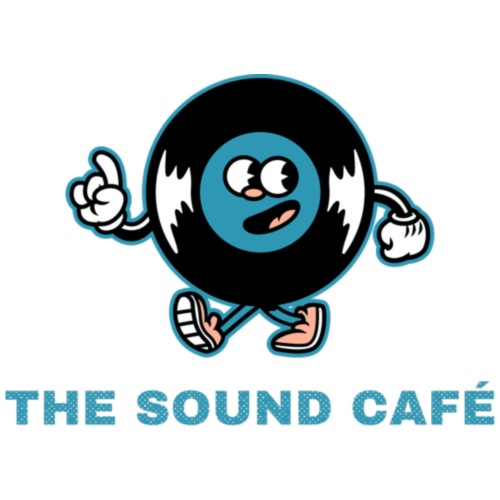 The Sound Cafe With Logo - Men's Premium T-Shirt