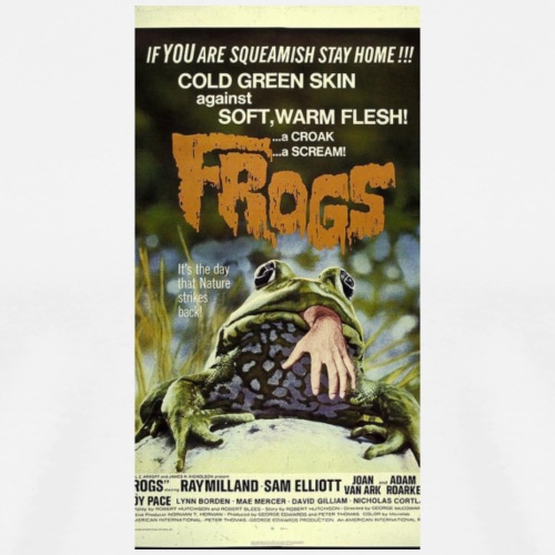 Frogs Movie Poster - Men's Premium T-Shirt