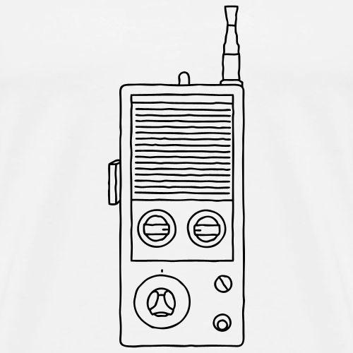 Walkie-Talkie Radio - Men's Premium T-Shirt