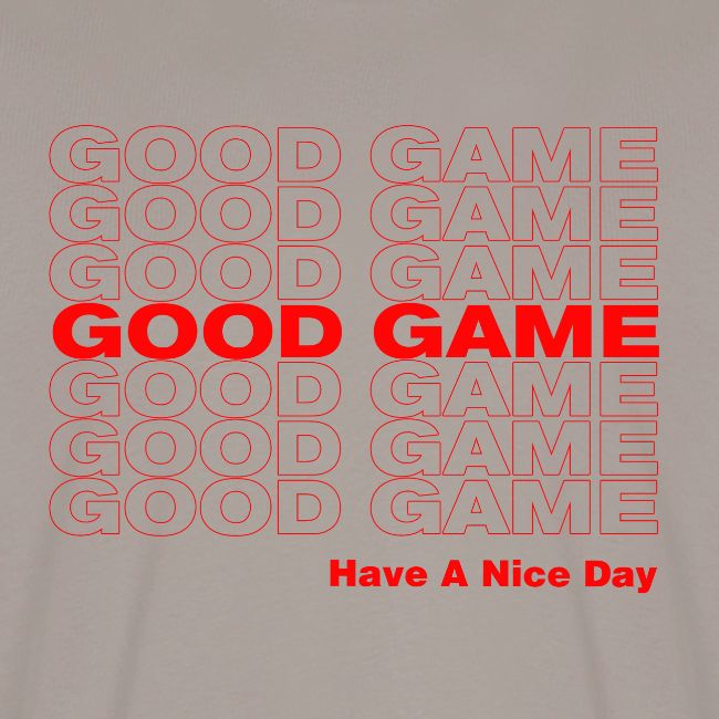 GOOD GAME