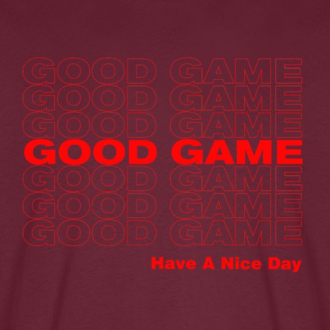 GOOD GAME