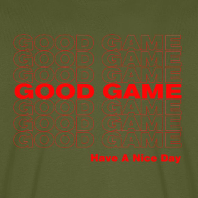 GOOD GAME